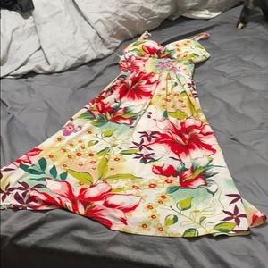 Flower beach dress